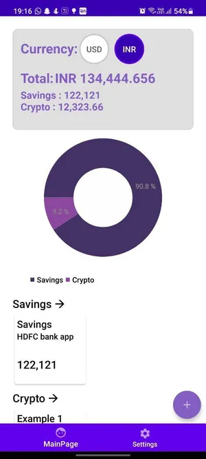 Plutus  Investment Tracker